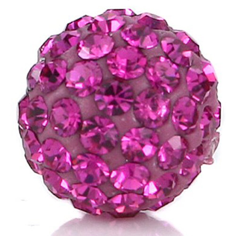 3813 Pave Czech Crystal Disco Ball Clay Beads fit Shamballa Jewelry 100pcs